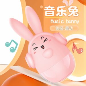 枕趣音乐兔女用吮吸震动跳蛋 限价159
