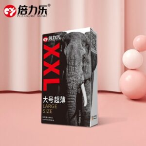 倍力乐大号XXL10只装58mm安全套避孕套