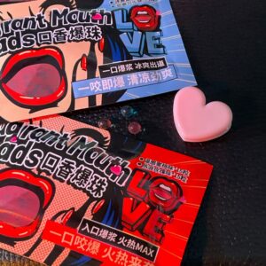口爆珠 润滑可食用爆浆口含玩乐夫妻调情用品30粒