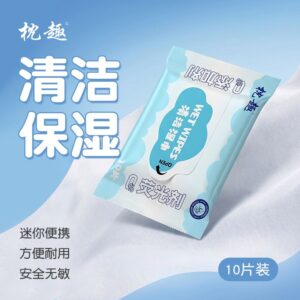 枕趣湿巾10片装一次性湿纸巾礼品赠品